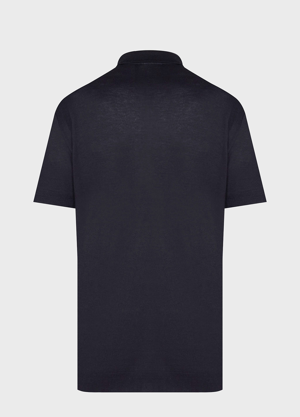 Черная футболка-поло для мужчин Gant однотонная