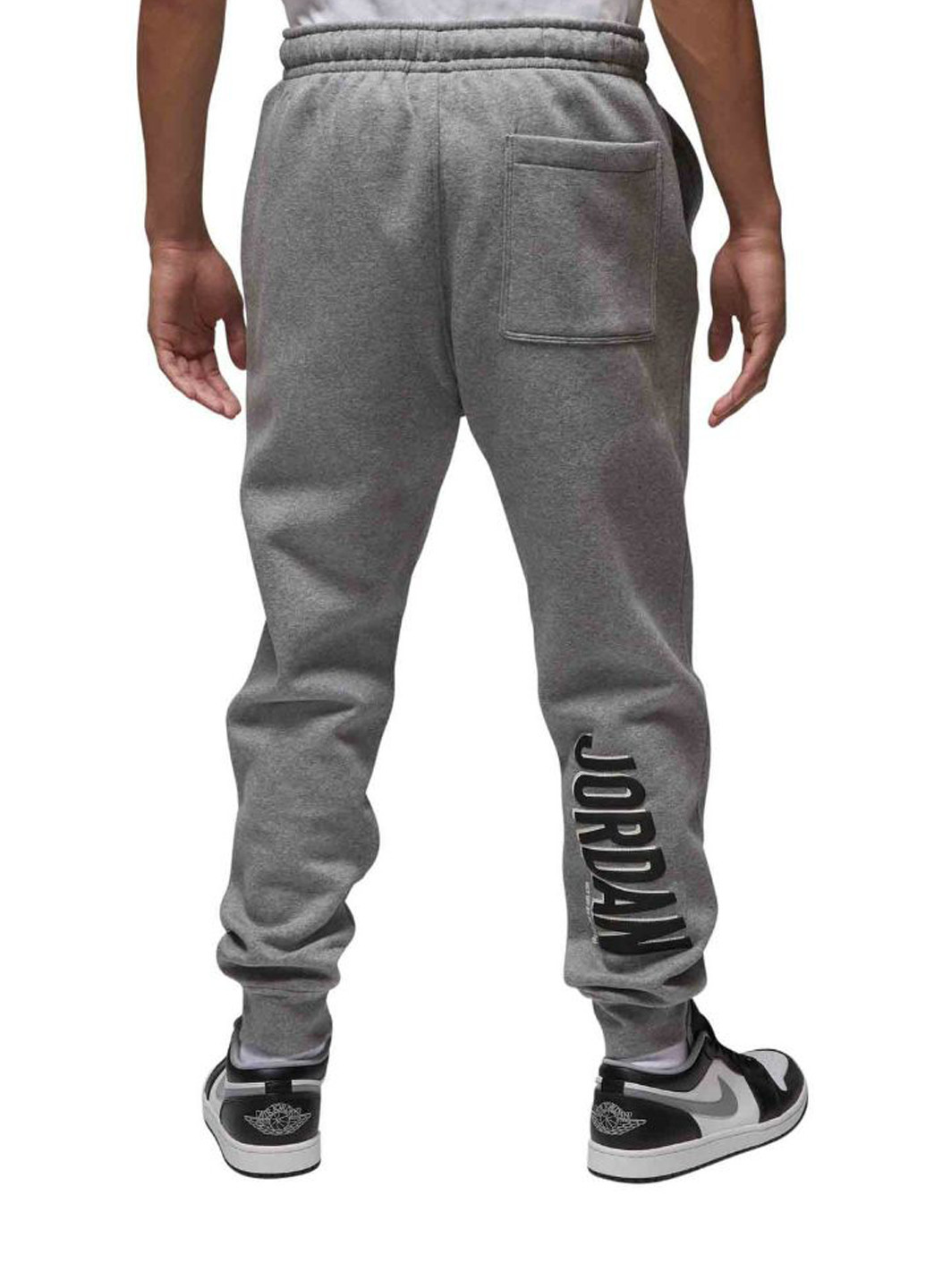 Серые спортивные демисезонные джоггеры брюки Jordan
