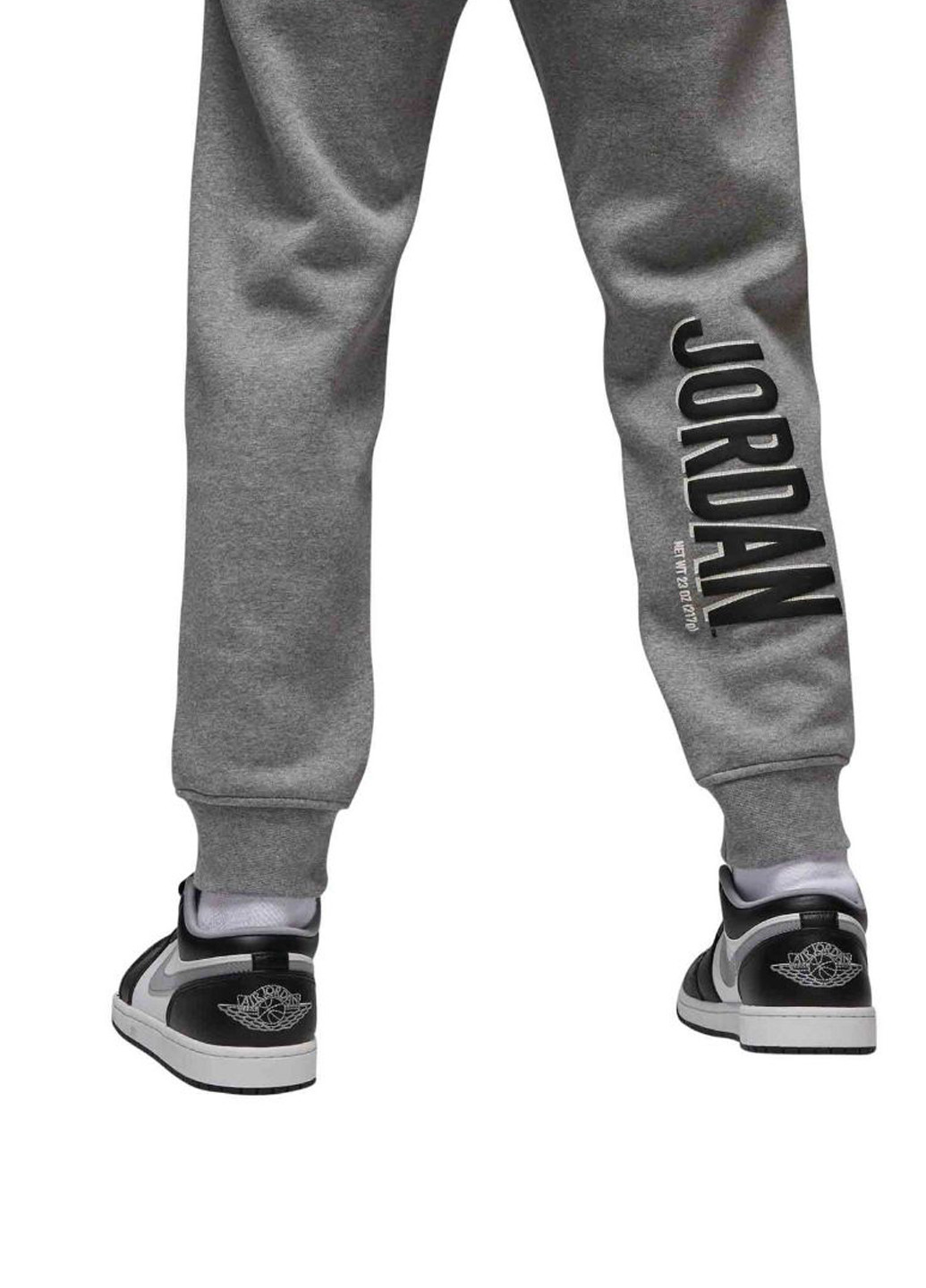 Серые спортивные демисезонные джоггеры брюки Jordan