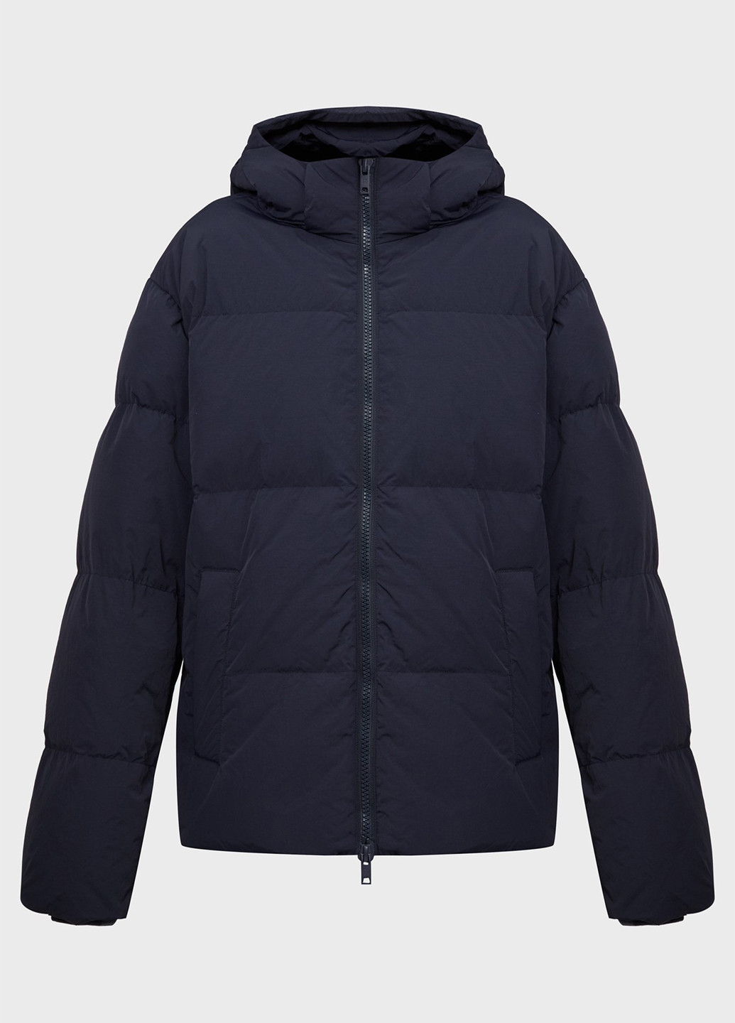 Темно-синий зимний Пуховик PRPY
