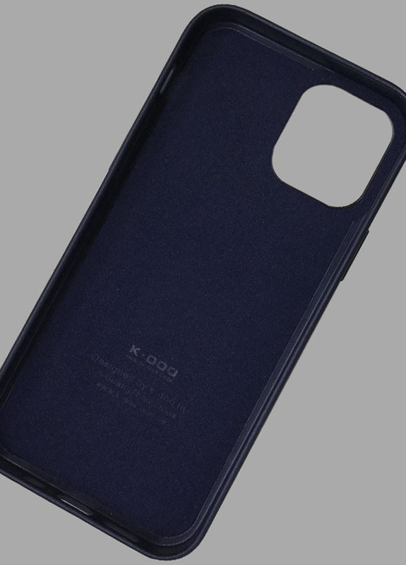 Шкіряний чохол Noble Collection для Apple iPhone 12 Pro Max (6.7 ') Темно-синій (is_00000043602_7) K-Doo (229726574)
