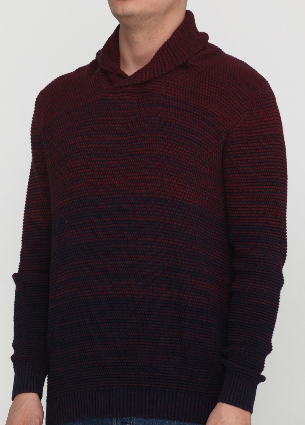 Бордовый зимний свитер SOUL CLASSICS