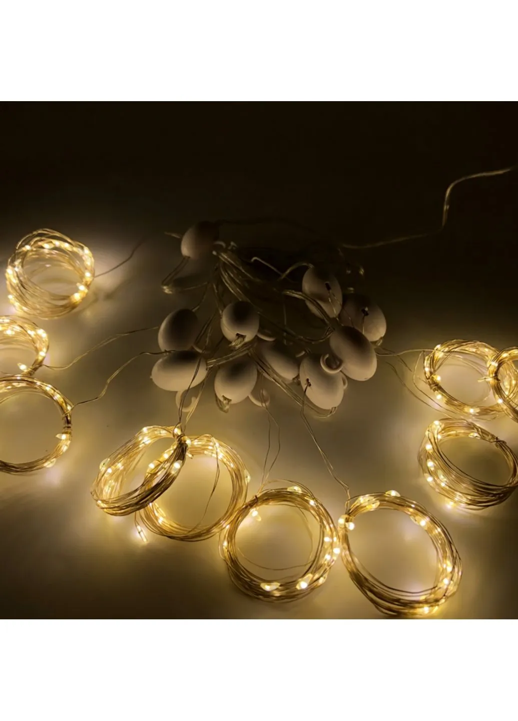 Гірлянда Novogod`ko штора на мед.проводі, 200 LED, тепл.біл. 2*2 м (974222) Power (254593311)