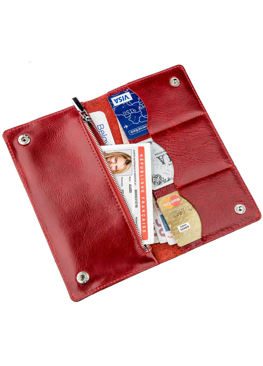 Жіночий шкіряний гаманець 19х9,5х1 см Shvigel (252129267)