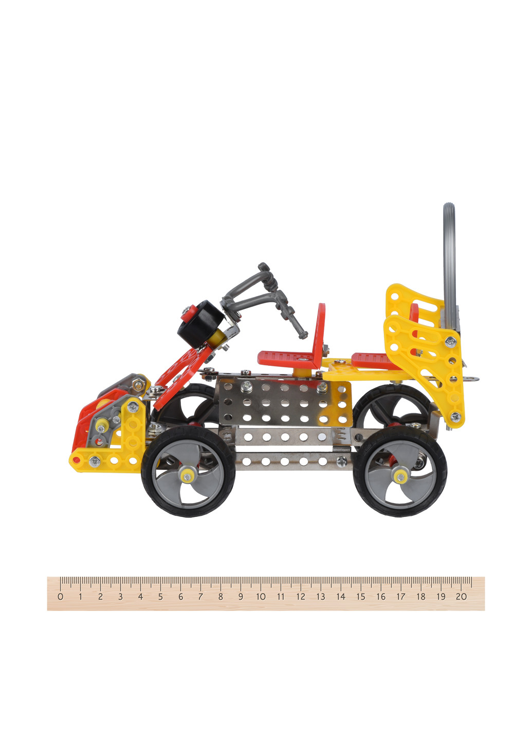 Конструктор металлический Inteligent DIY Model (175 эл.), 31х26х5 см Same Toy комбинированный