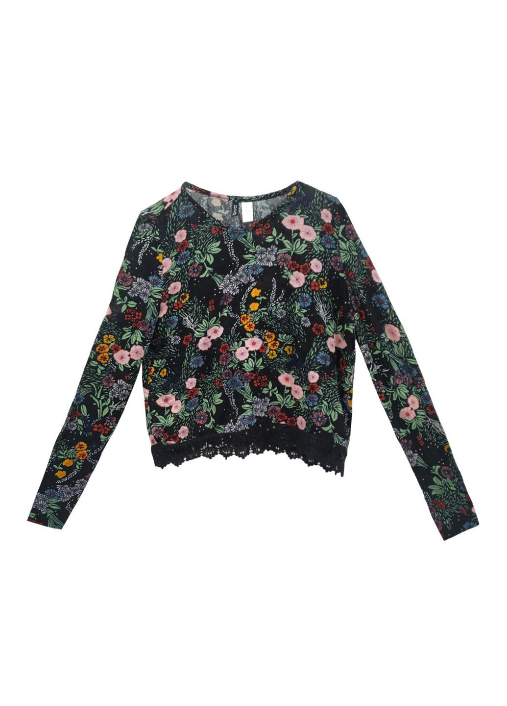 Черный джемпер H&M