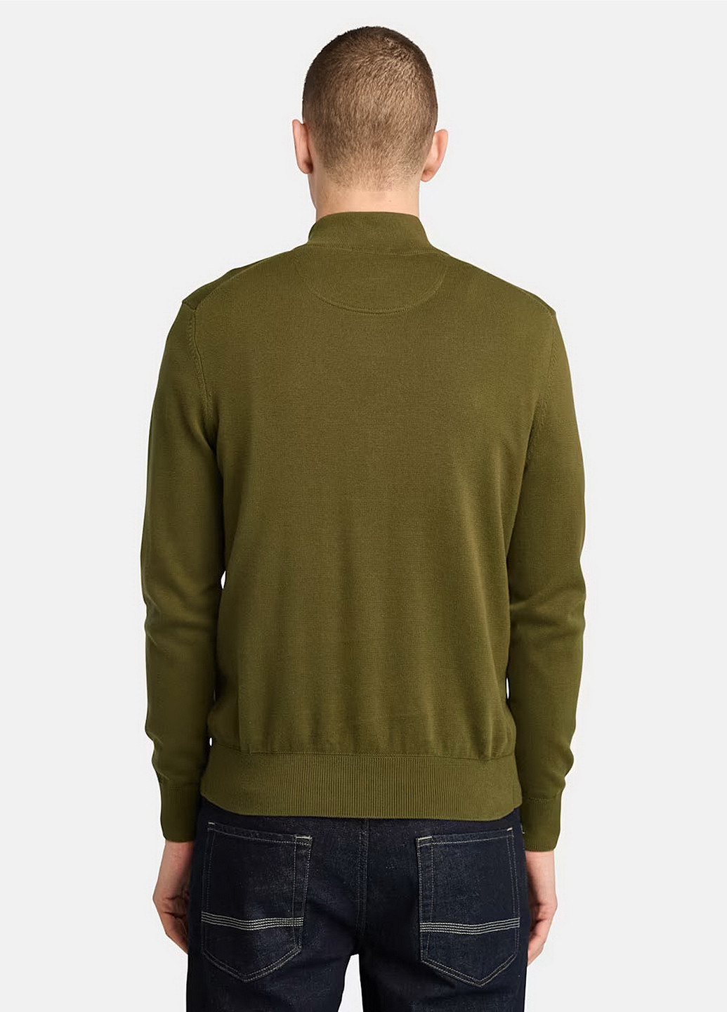 Оливковый демисезонный свитер Timberland