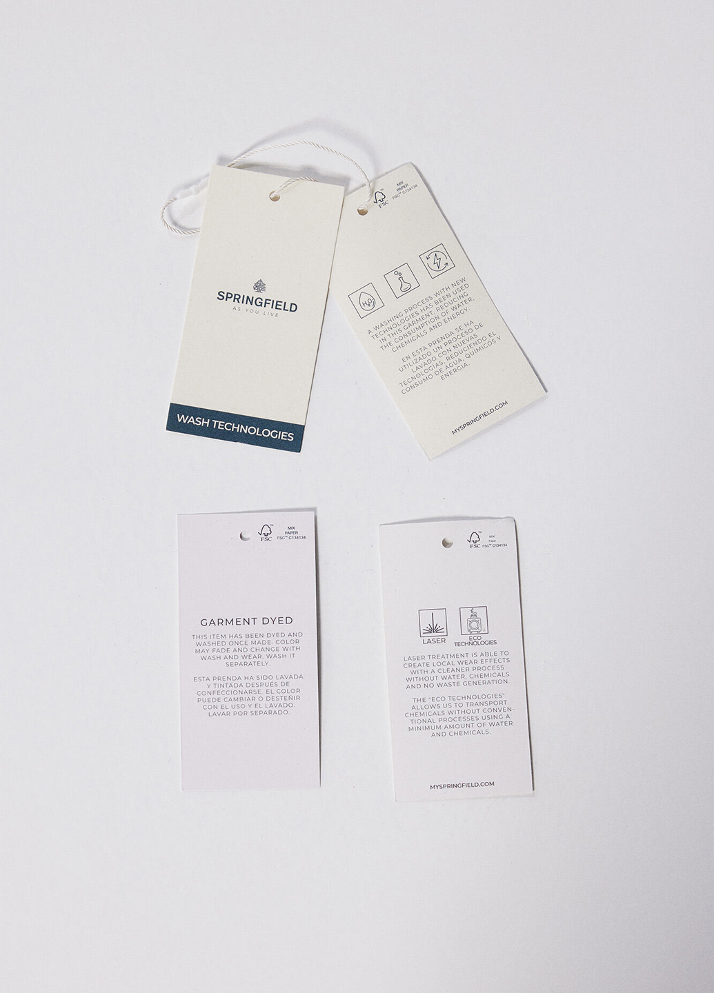 Зеленые демисезонные слим джинсы Springfield