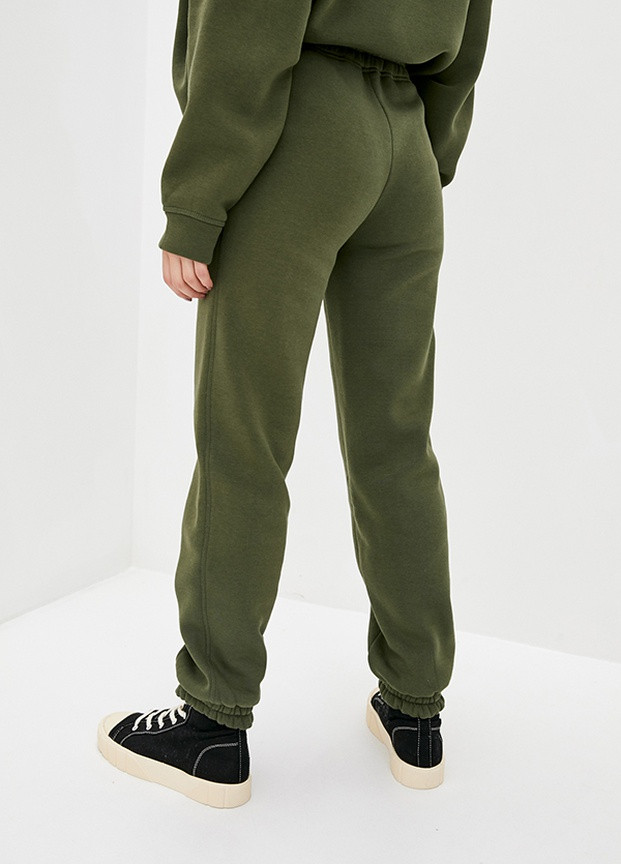 Зеленые демисезонные брюки Forly