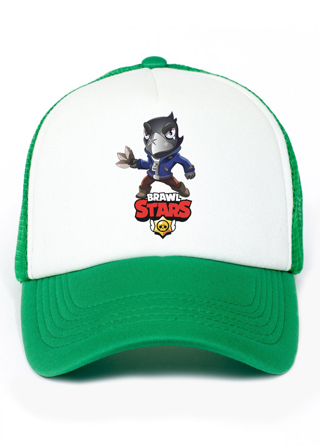 Кепка Тракер дитяча Ворон Бравл Старс (Crow Brawl Stars) (33404-1059) MobiPrint (220769641)