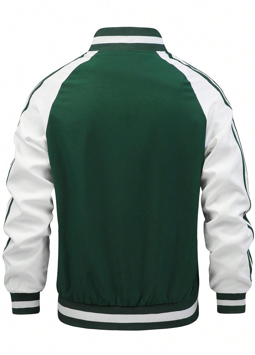 Бомбер SHEIN бейсбольный на молнии (346914875)