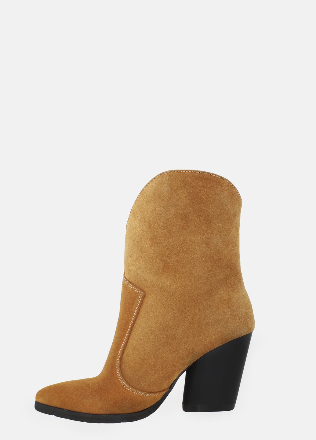 Осенние ботинки r0015b-8059-11 рыжий Crisma из натуральной замши