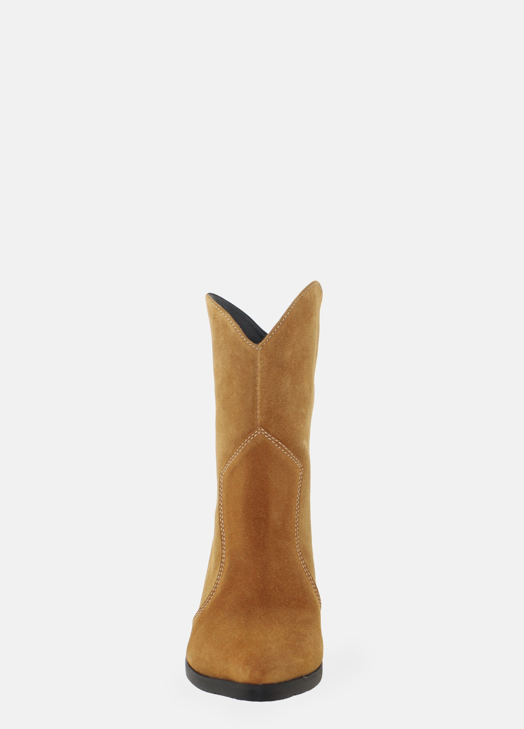 Осенние ботинки r0015b-8059-11 рыжий Crisma из натуральной замши