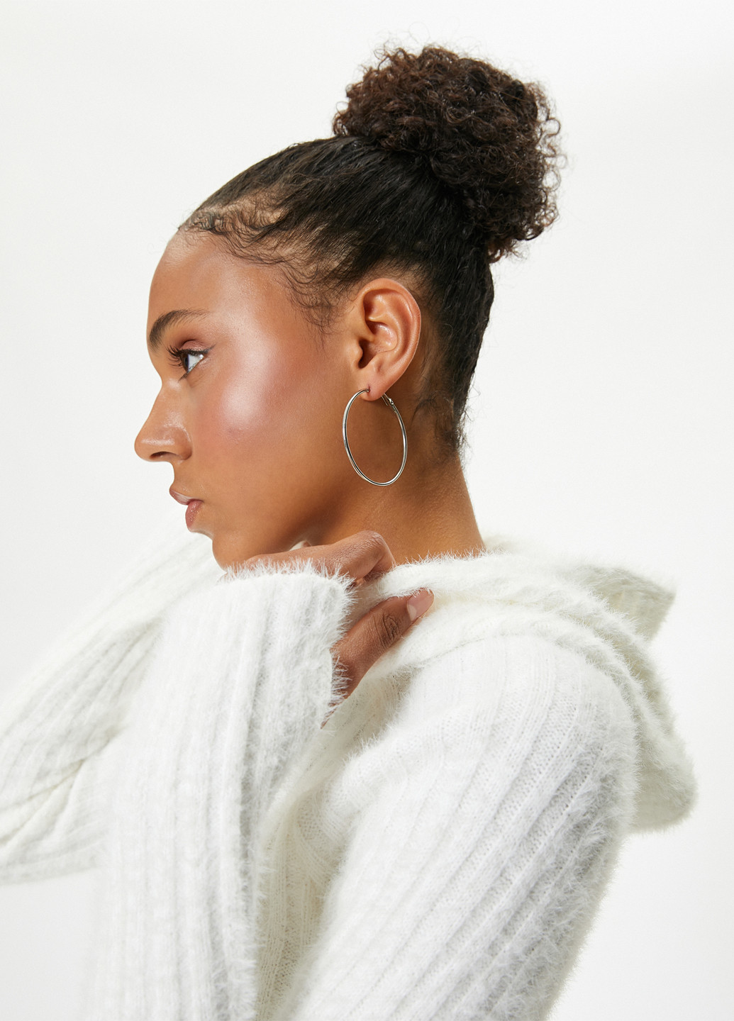 Білий демісезонний светр KOTON