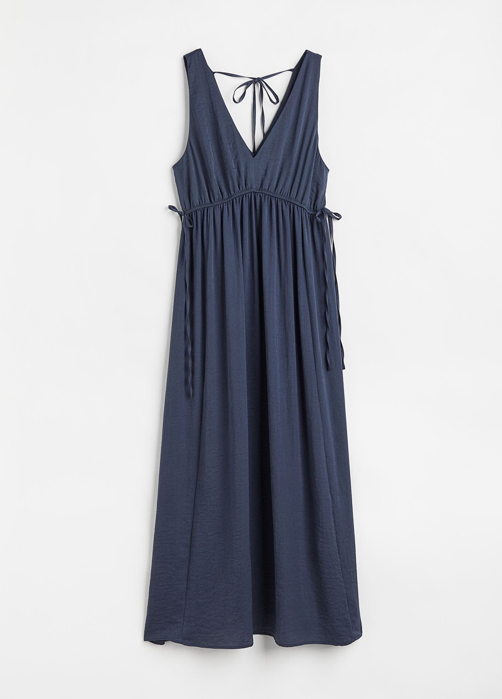 Темно-синя кежуал сукня для вагітних H&M однотонна