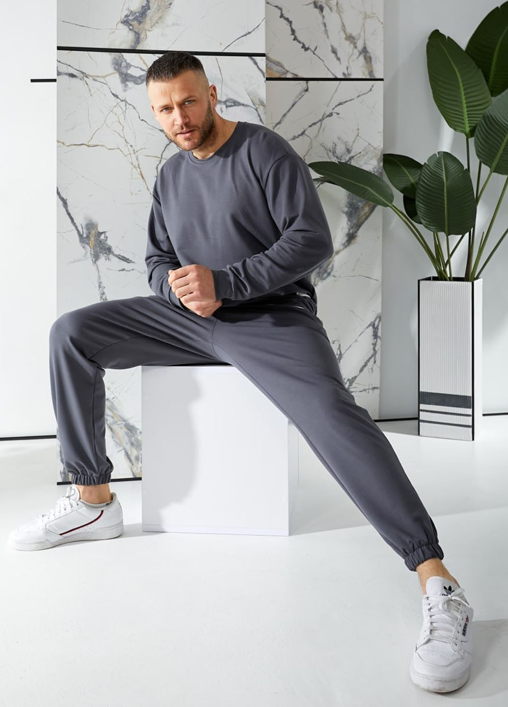 Костюм (свитшот, брюки) No Brand (362120794)