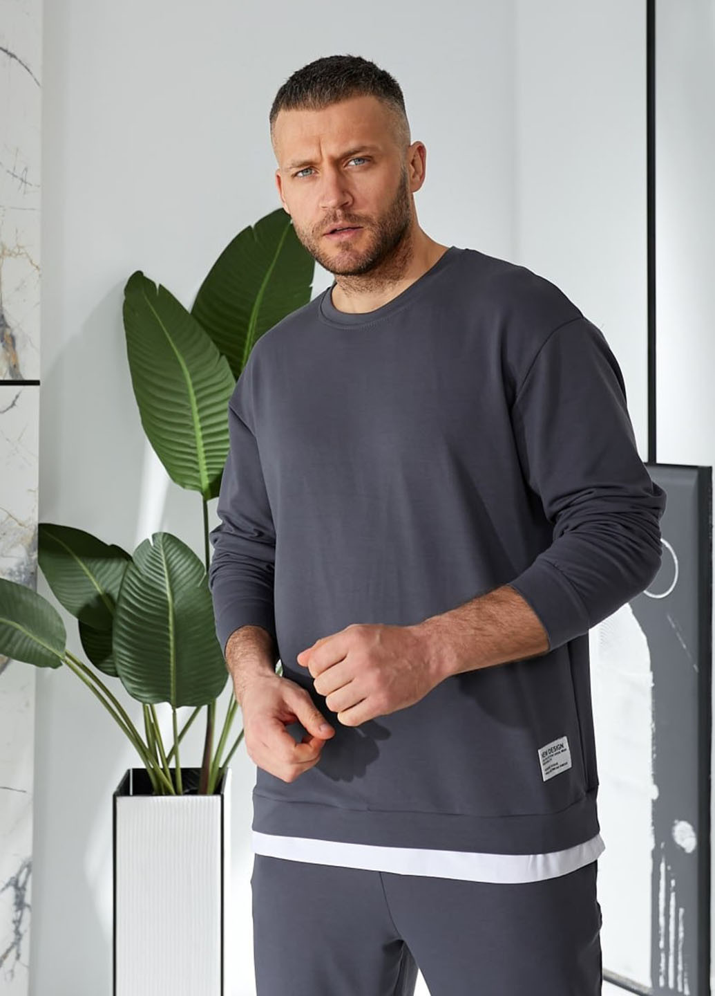 Костюм (свитшот, брюки) No Brand (362120794)