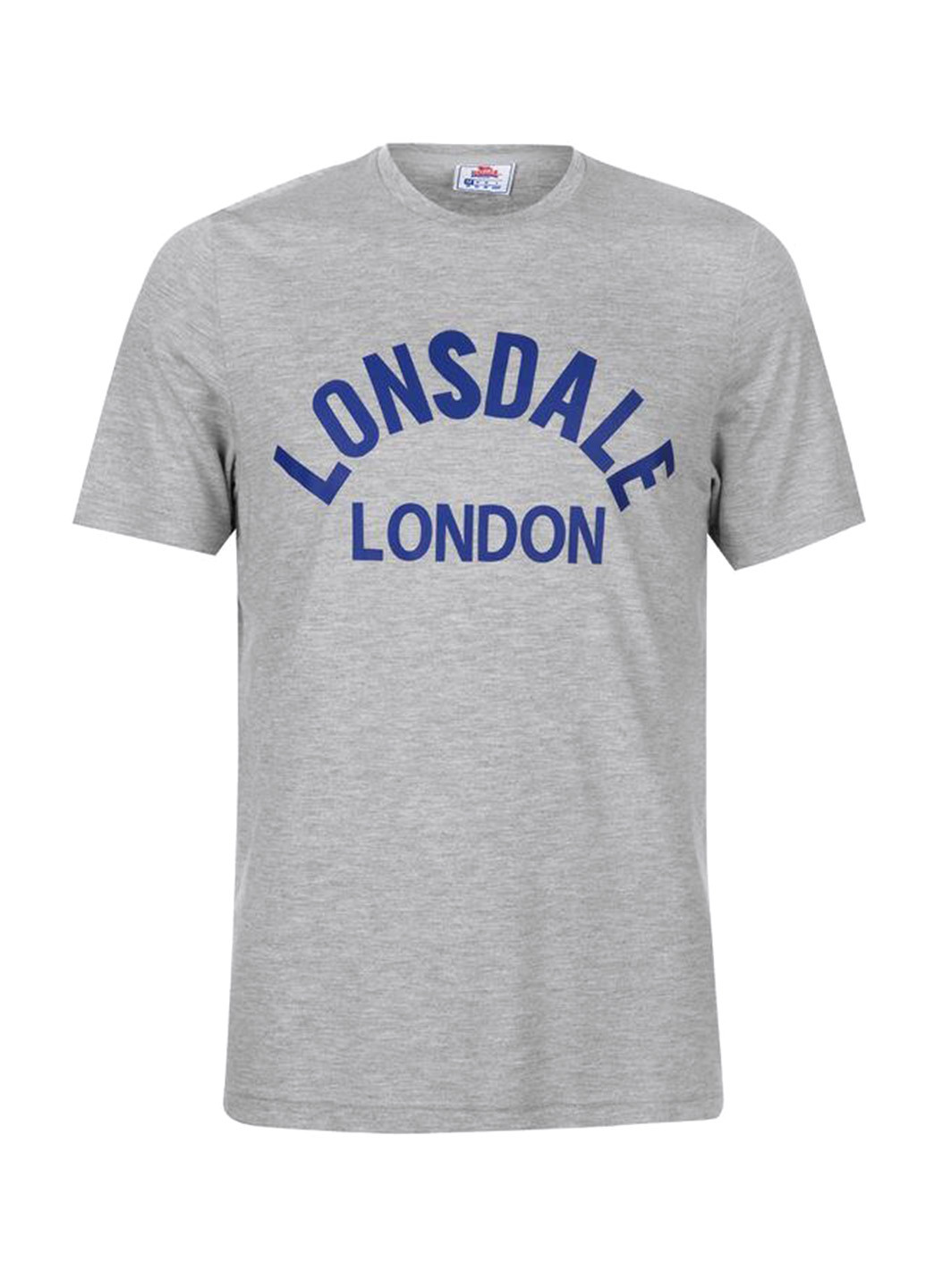 Светло-серая футболка Lonsdale