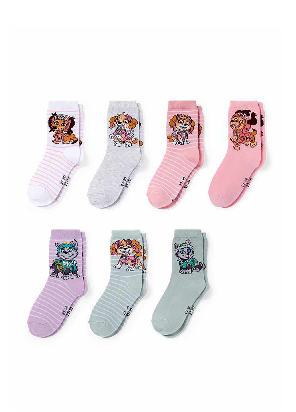 Комбіновані шкарпетки (7 пар) C&A персонажі (367616926)