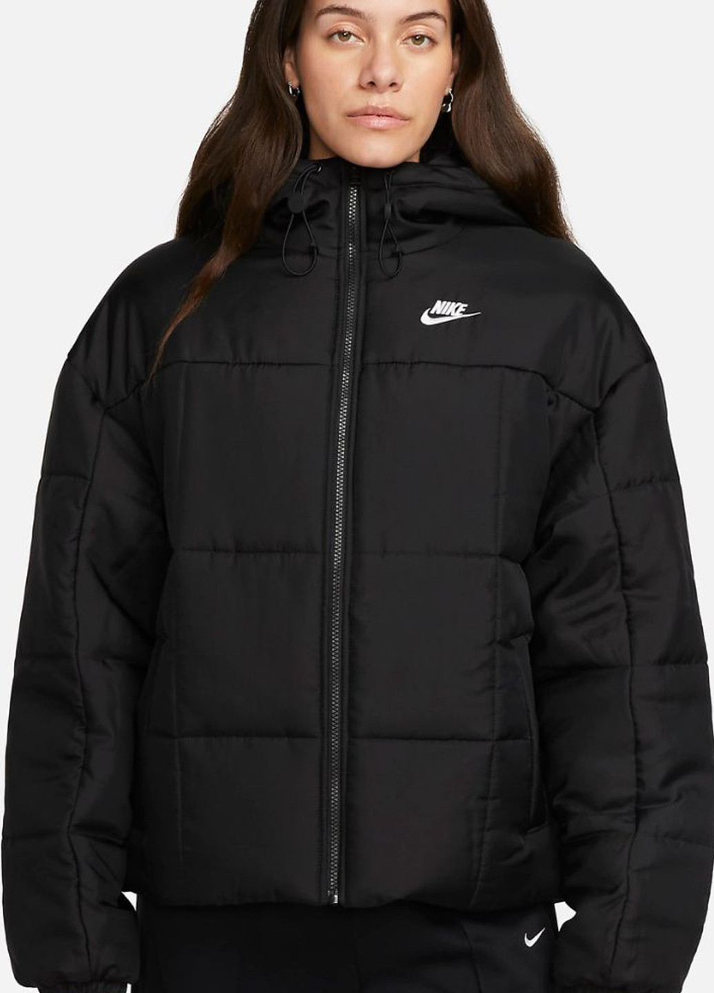 Чорна зимня куртка fb7672-010 Nike NSW ESSTL THRMR CLSC PUFFER