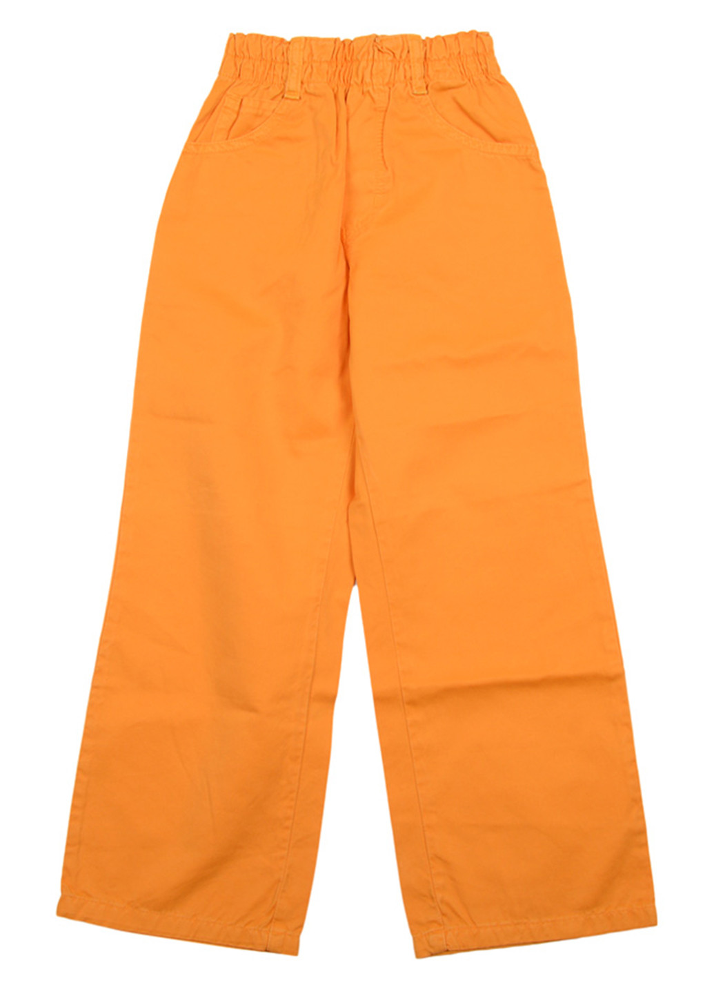 Оранжевые кэжуал демисезонные брюки со средней талией Eddie Pen