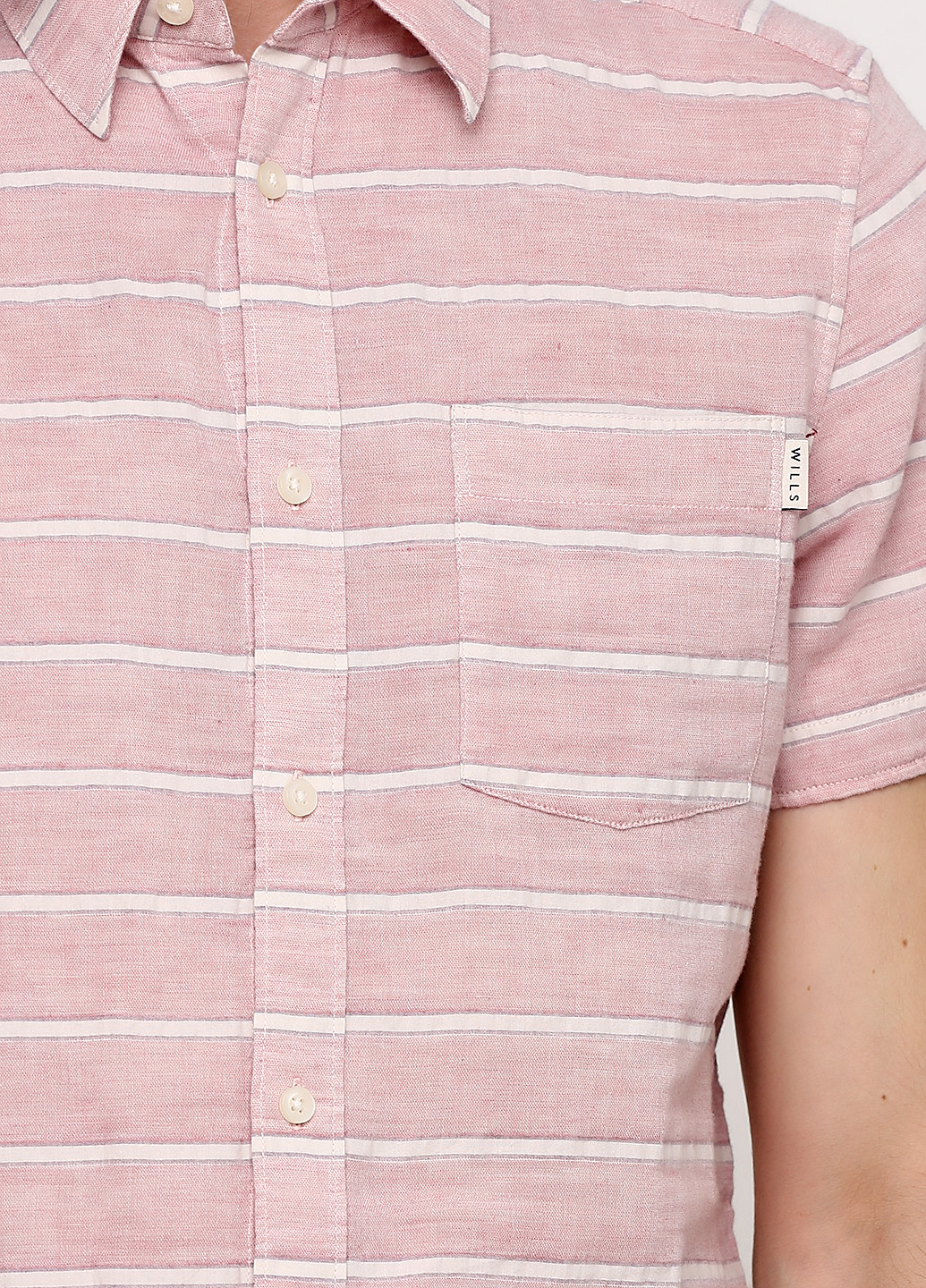 Светло-розовая кэжуал рубашка в полоску Jack Wills