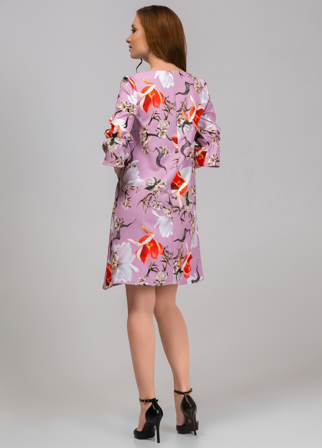Лілова кежуал сукня Azuri з квітковим принтом