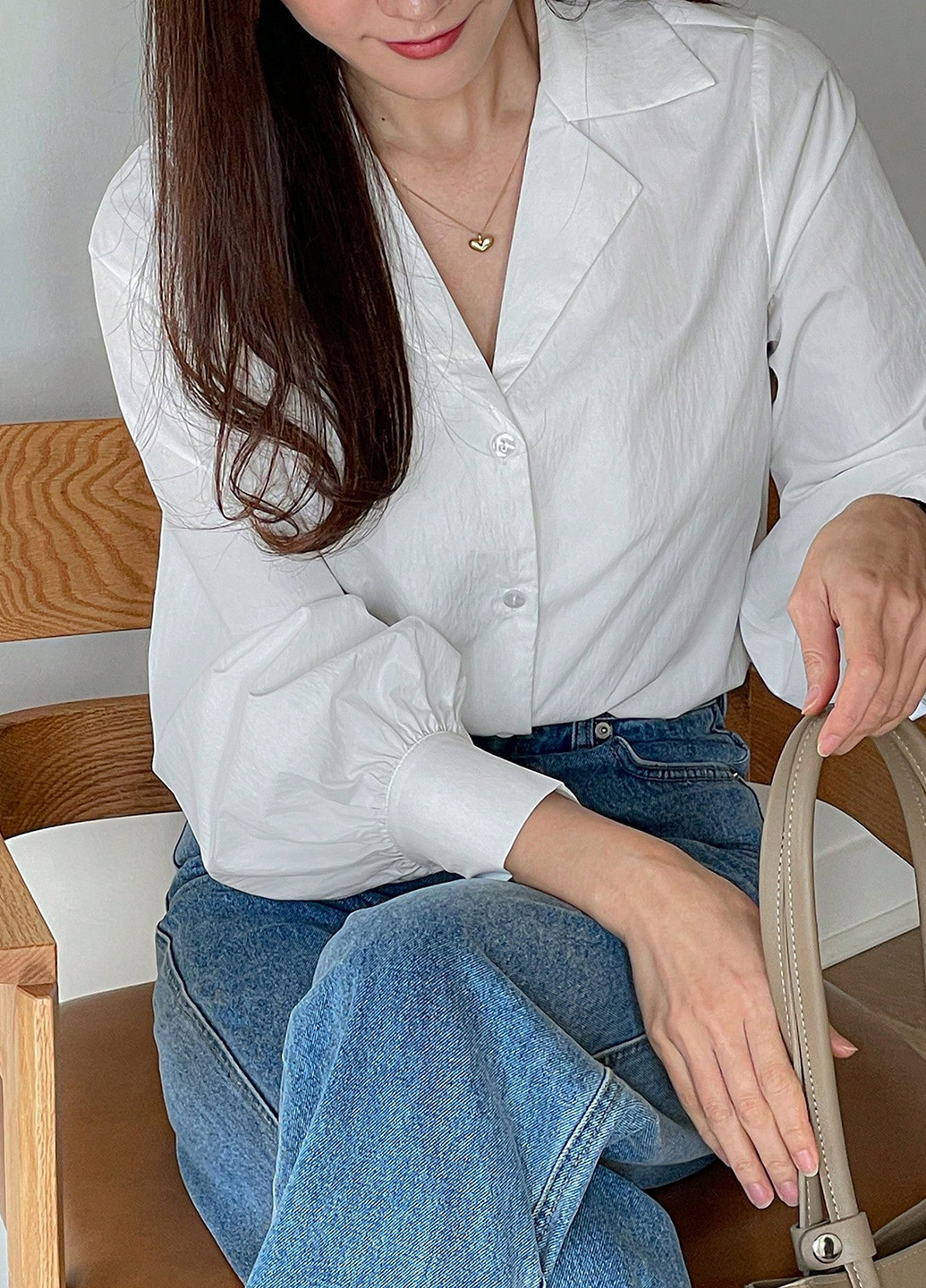 Біла блуза SHEIN