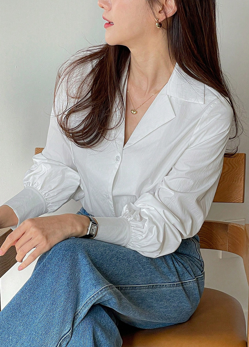 Біла блуза SHEIN