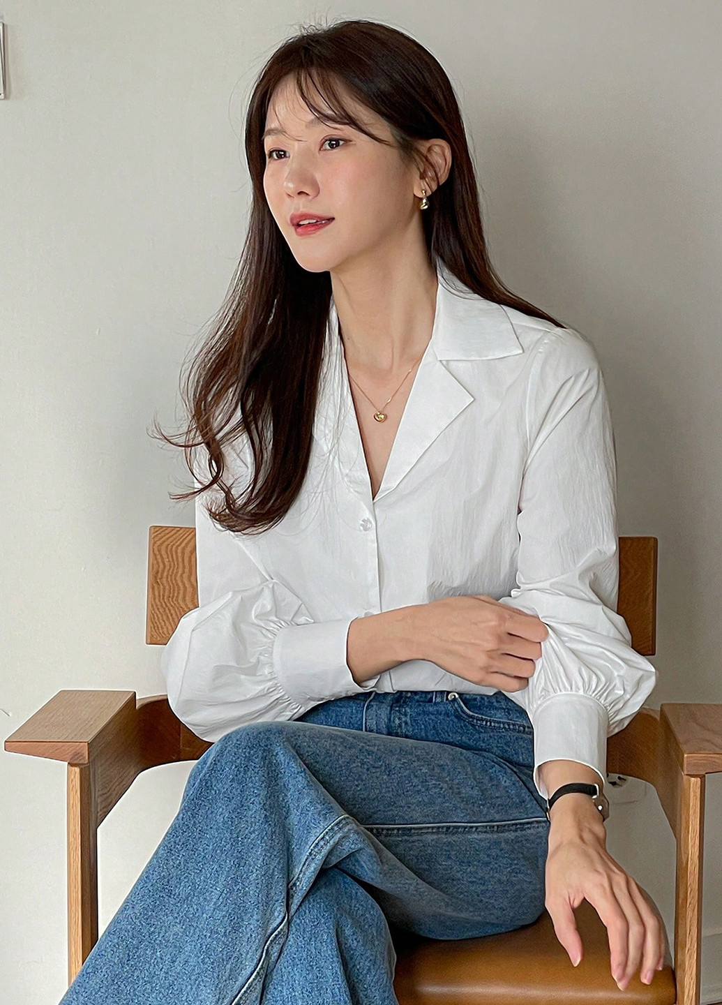 Біла блуза SHEIN