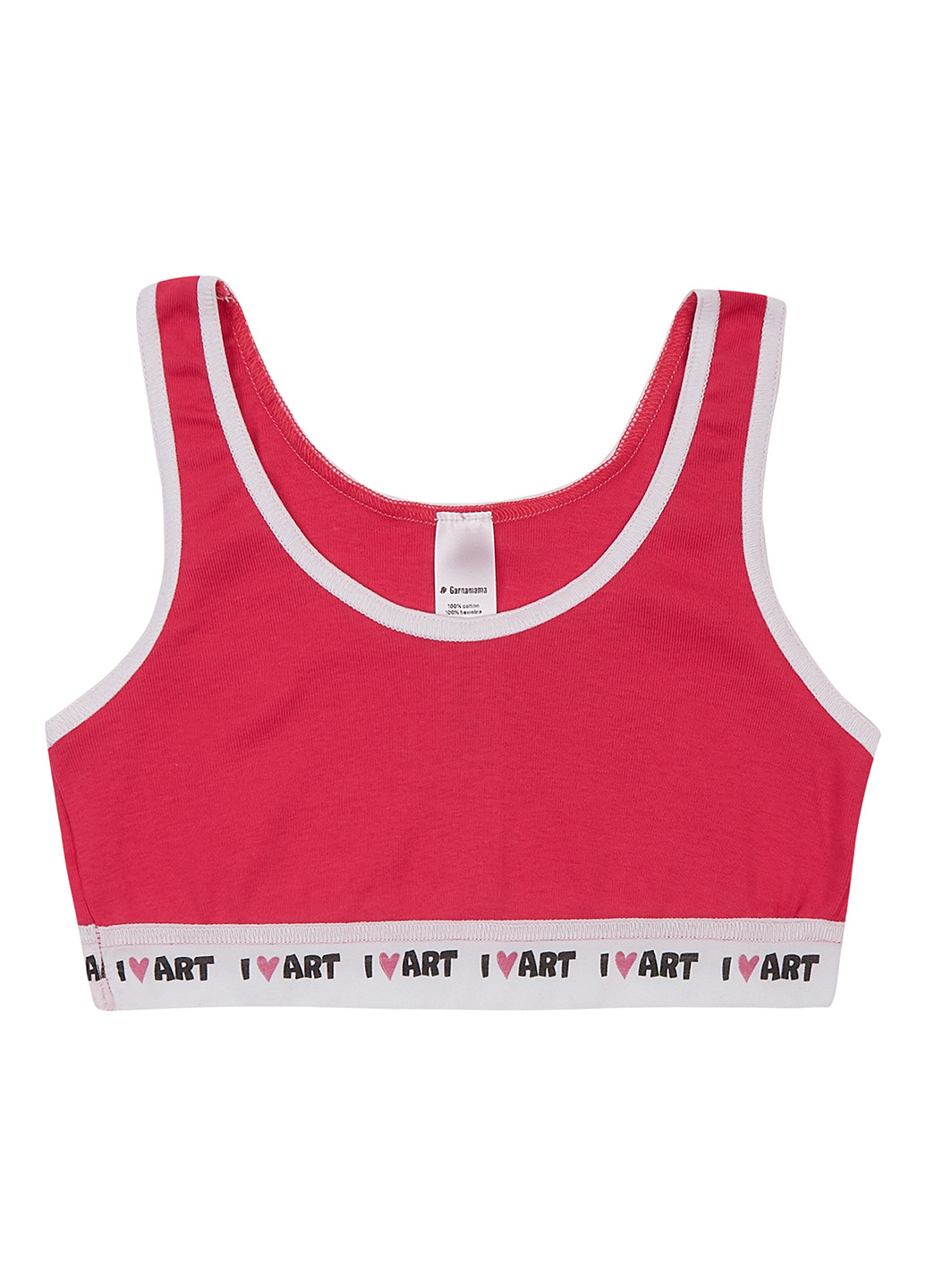 Светло-вишневый демисезонный комплект (топ, трусы) Garnamama