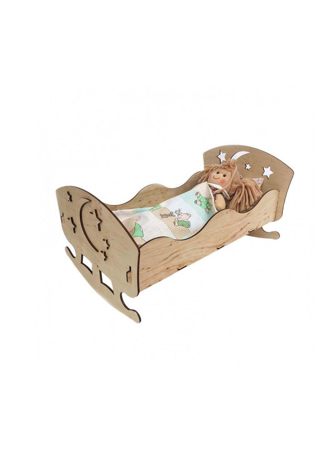 Деревянная кровать для куклы MIC (255429763)