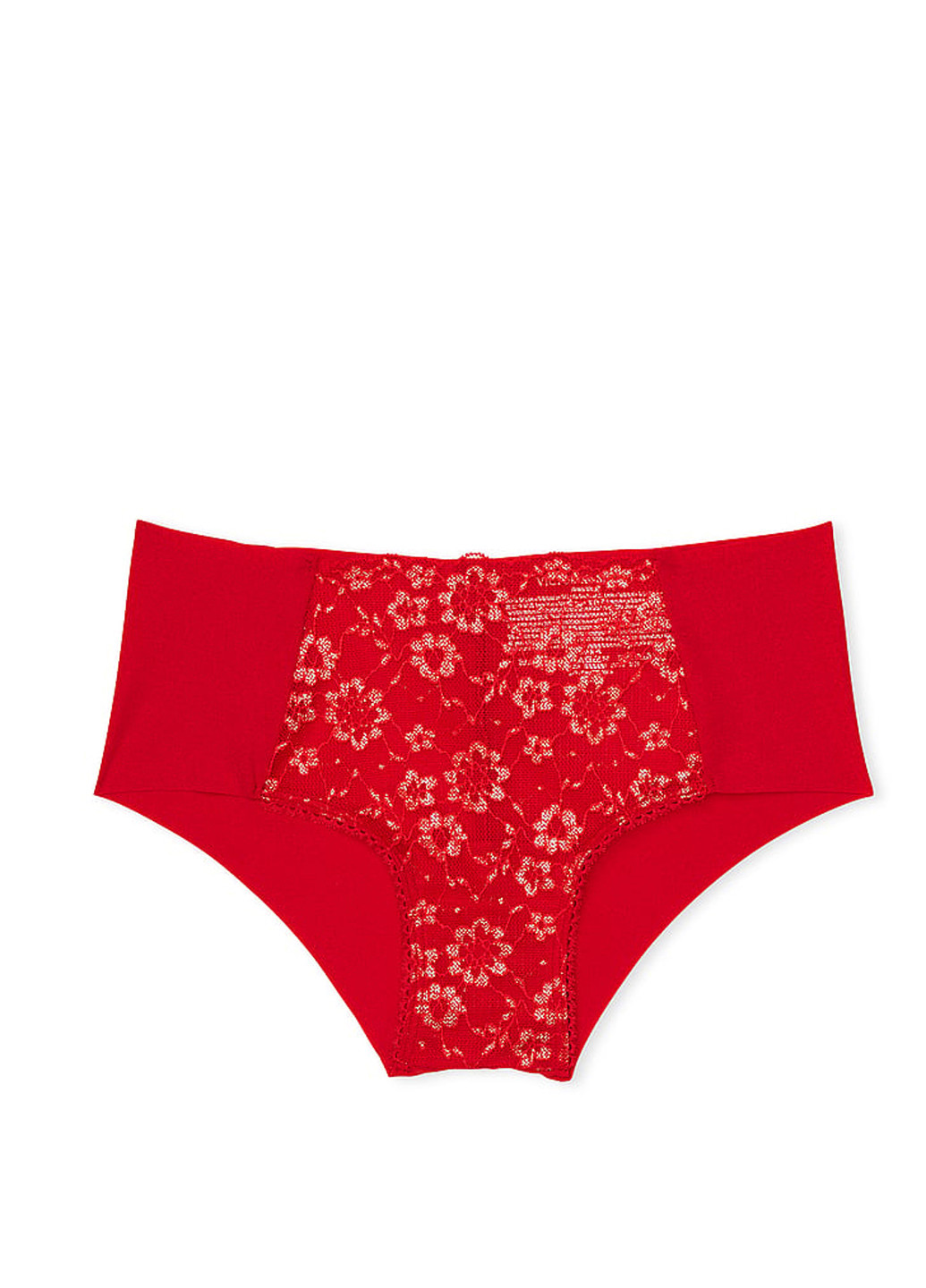 Красный демисезонный комплект белья (бюстгальтер, трусики) Victoria's Secret