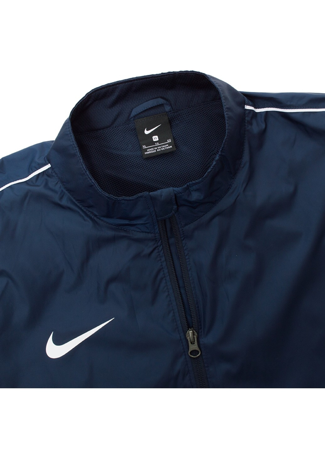 Синяя демисезонная ветровка nk rain jacket repel park 20 Nike