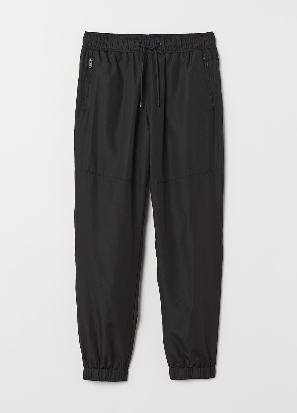 Черные спортивные демисезонные джоггеры брюки H&M