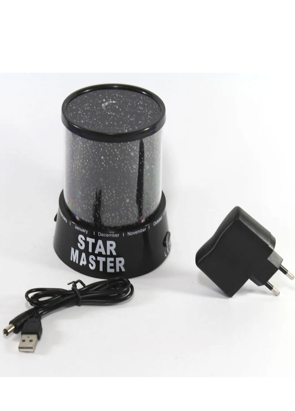 Світильник проектор нічник зоряне небо Star Master Чорний XO (241274313)