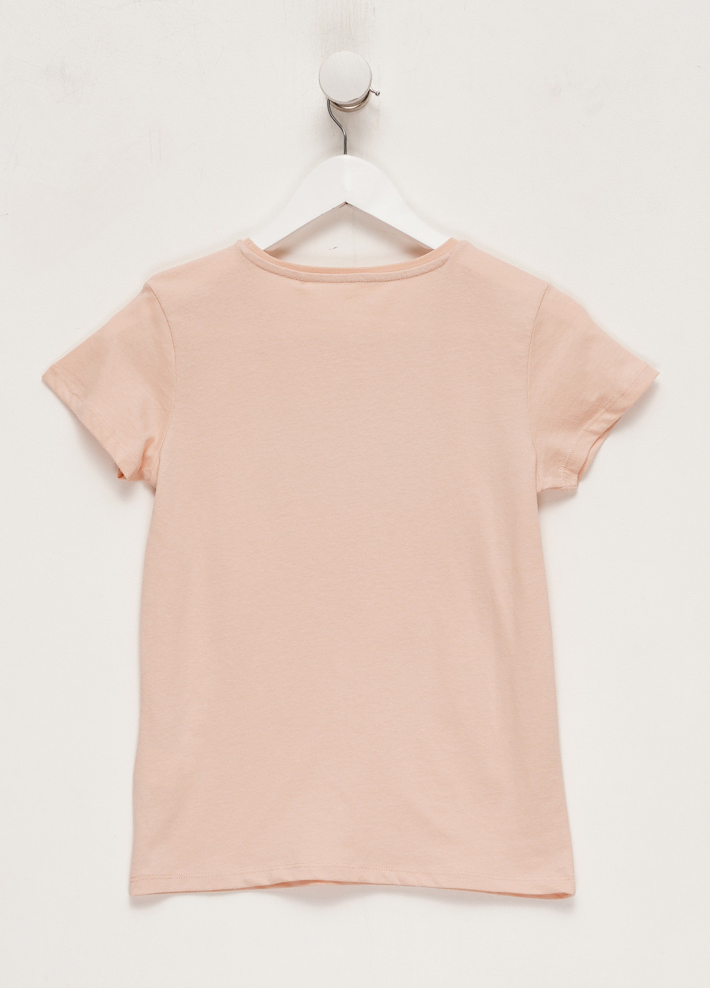 Персиковая летняя футболка Cool Club