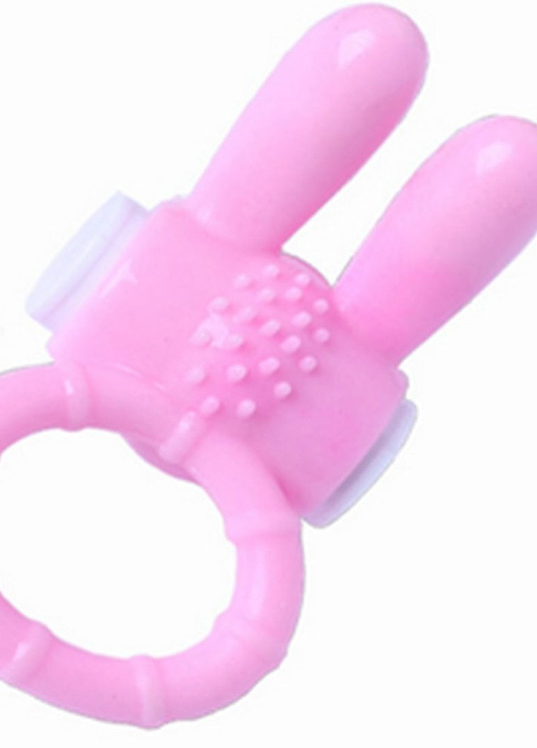 Ерекційні кільце з вібрацією Кролик Langsha (256419060)