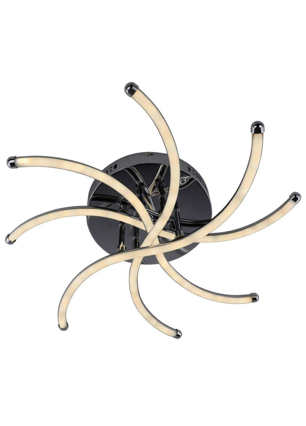 Люстра стельова LED з пультом A6244/4-ch Хром 13х52х52 див. Sunnysky (253122428)