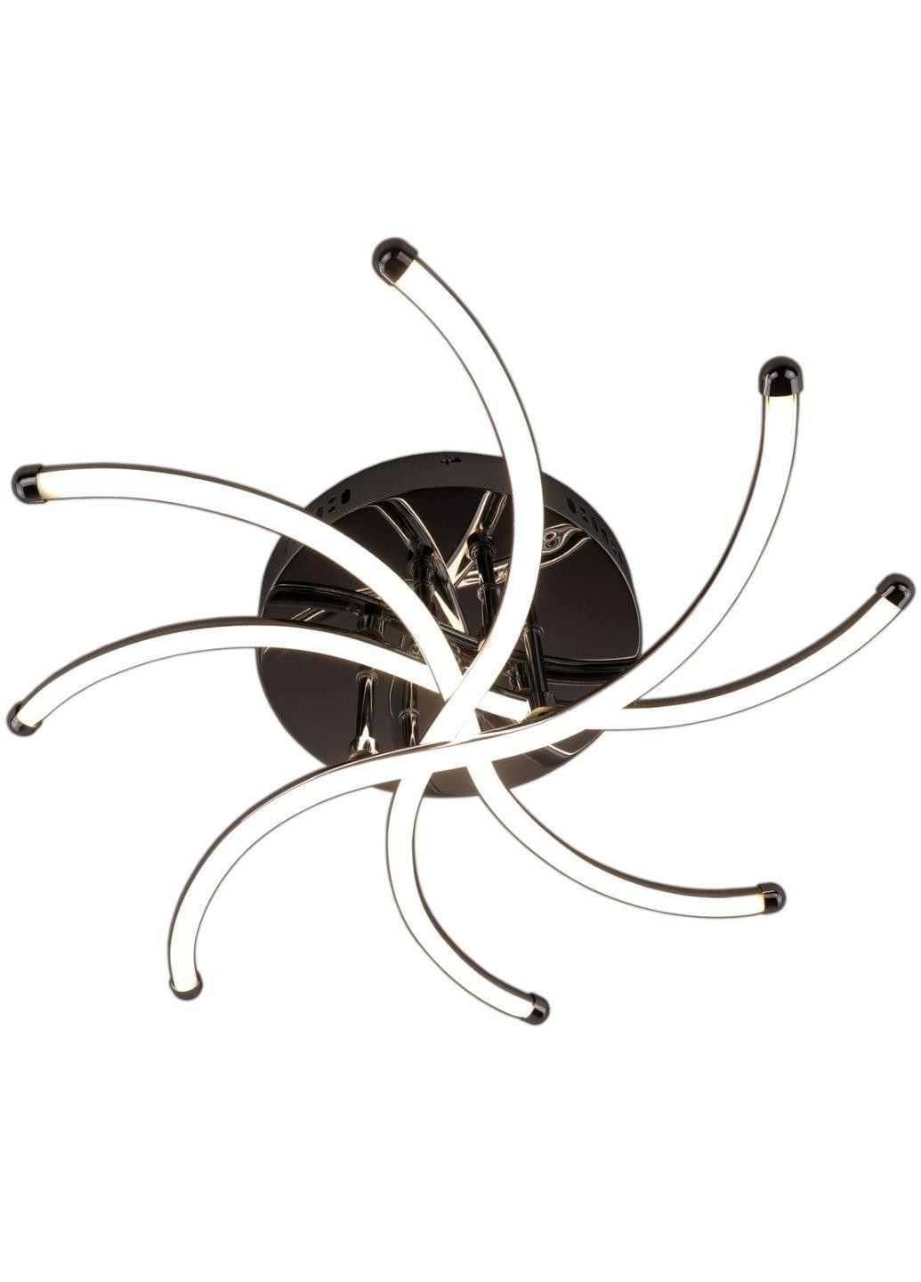 Люстра стельова LED з пультом A6244/4-ch Хром 13х52х52 див. Sunnysky (253122428)