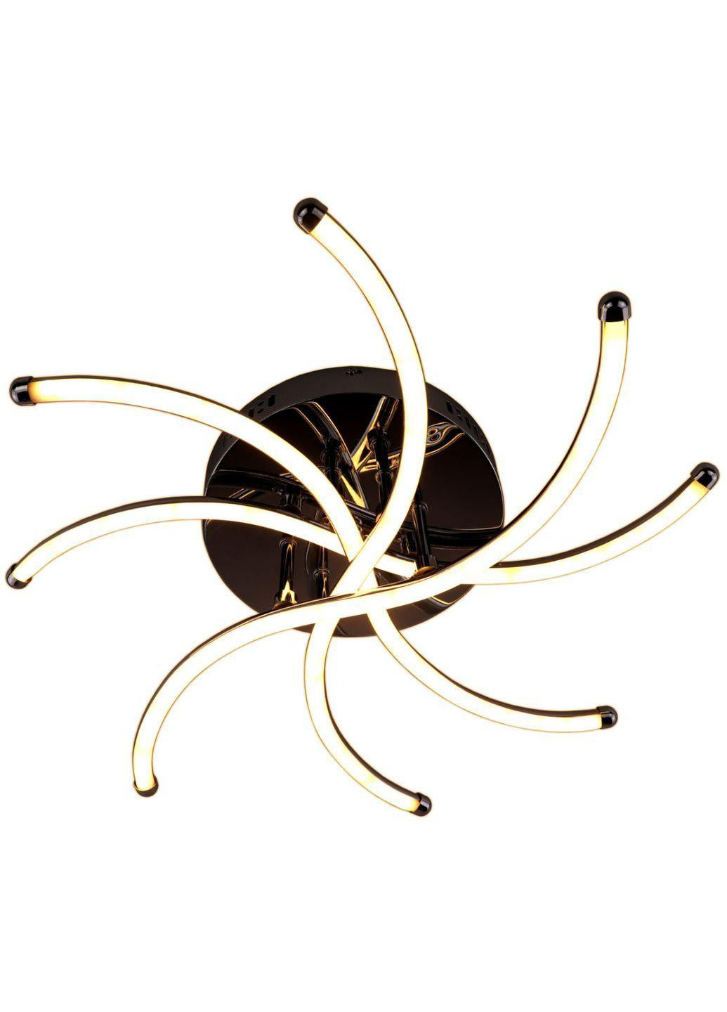 Люстра стельова LED з пультом A6244/4-ch Хром 13х52х52 див. Sunnysky (253122428)