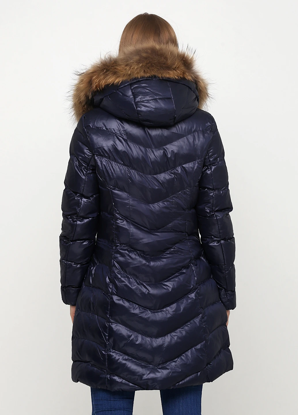 Синя зимня куртка Moncler