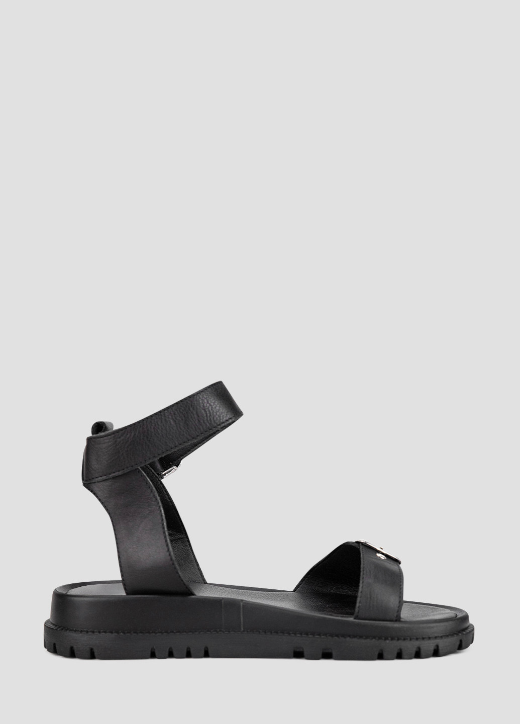 Черные босоножки Viscala с ремешком с пряжкой