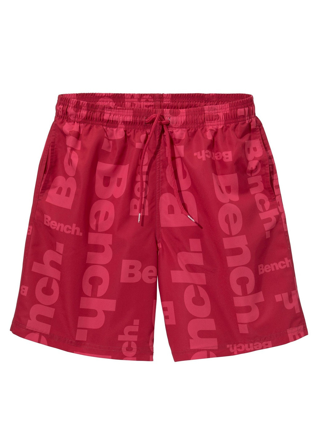 Мужские красные пляжные купальные шорты Bench