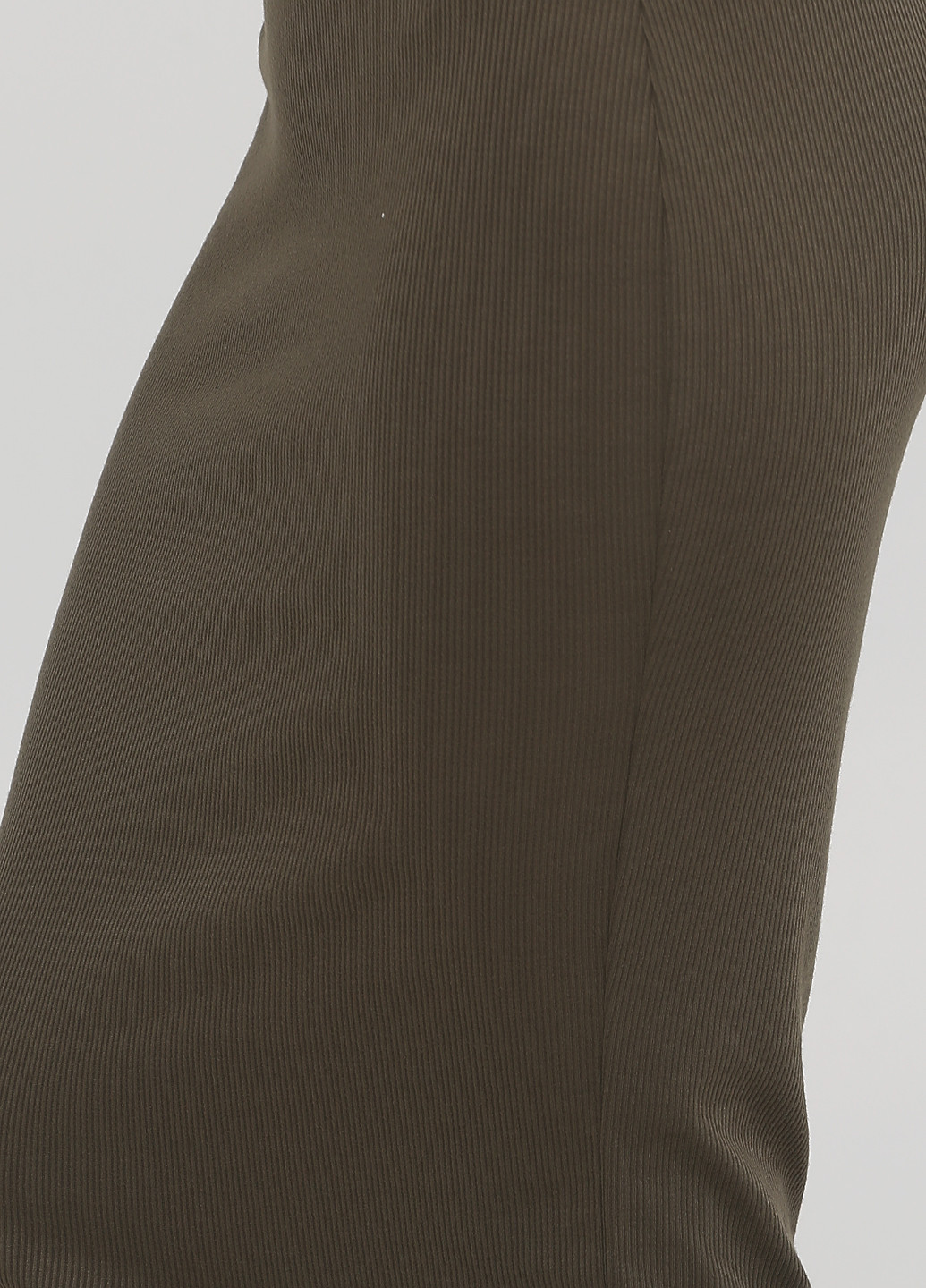 Оливковая (хаки) кэжуал однотонная юбка Boohoo карандаш