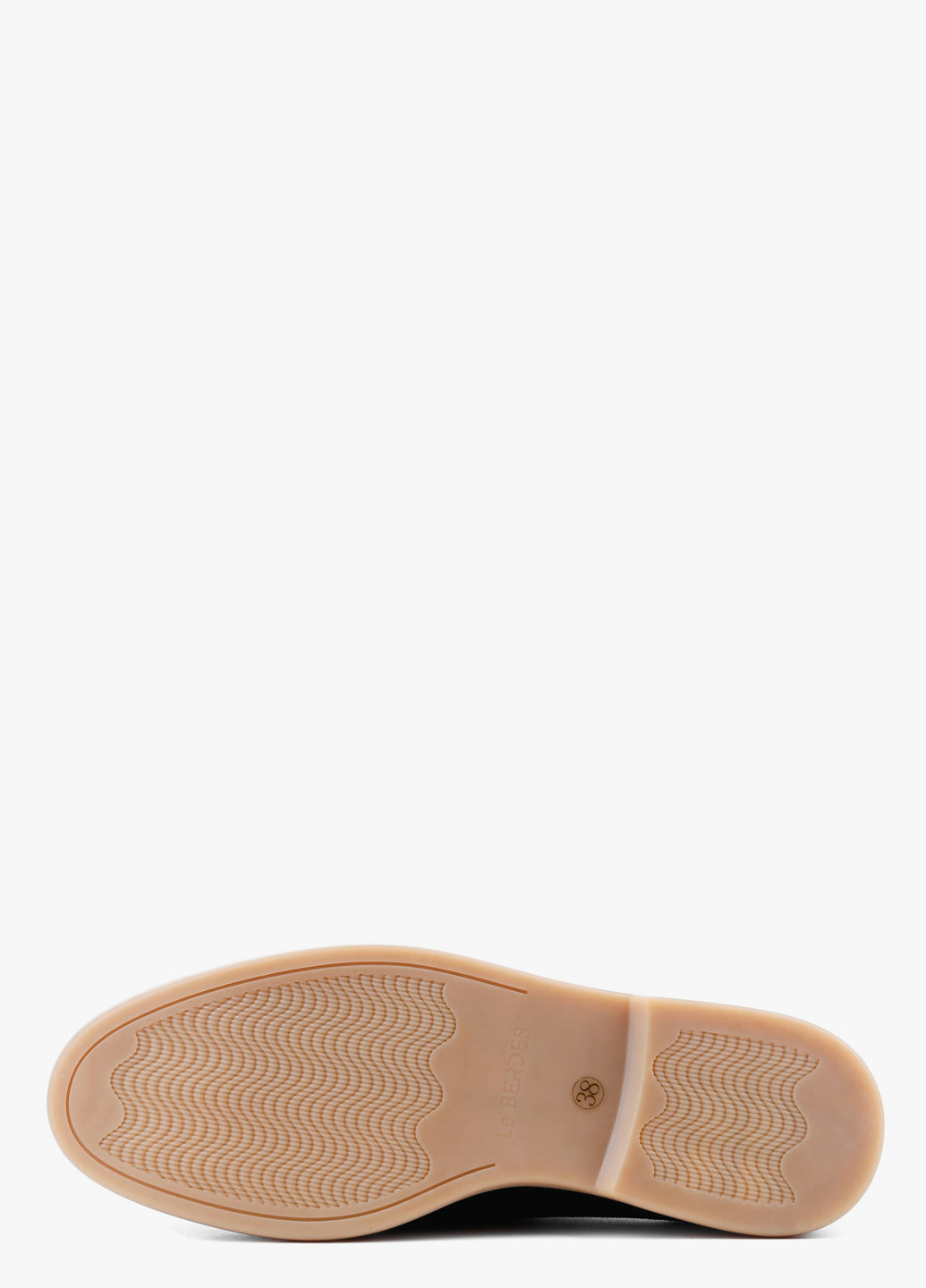 Le'BERDES Туфли лоферы черный з натуральная замша, украина — демисезон (302137770)