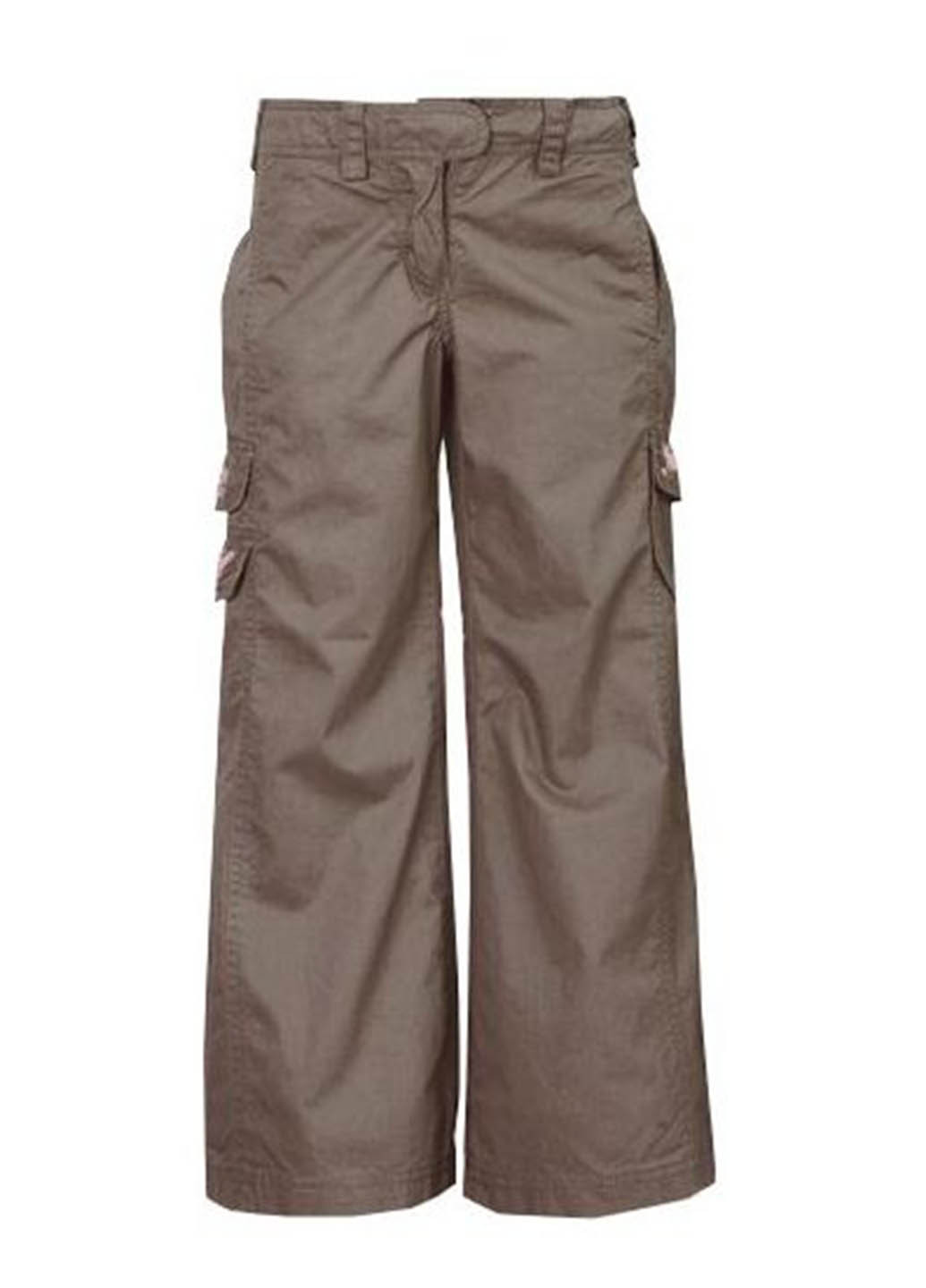 Коричневые кэжуал демисезонные брюки со средней талией Mariquita