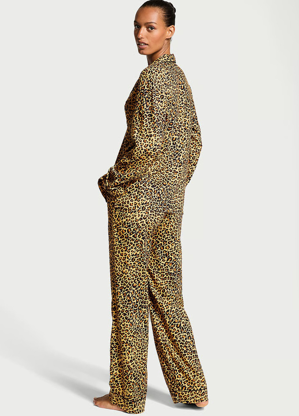 Коричнева всесезон піжама (сорочка, штани) сорочка + брюки Victoria's Secret