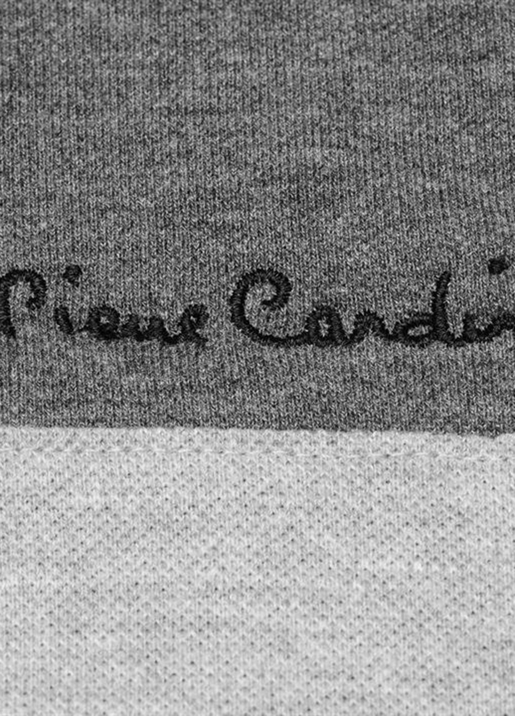 Грифельно-серая футболка-поло для мужчин Pierre Cardin