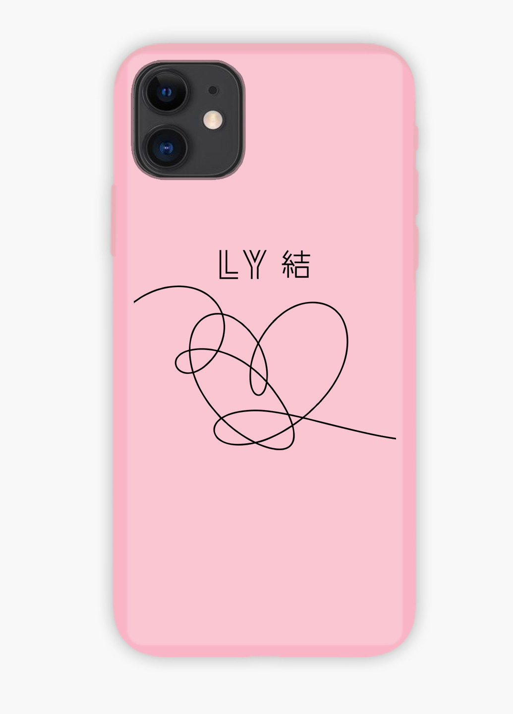 Чехол силиконовый Apple Iphone X БТС (BTS) (6129-1080) MobiPrint (219336139)